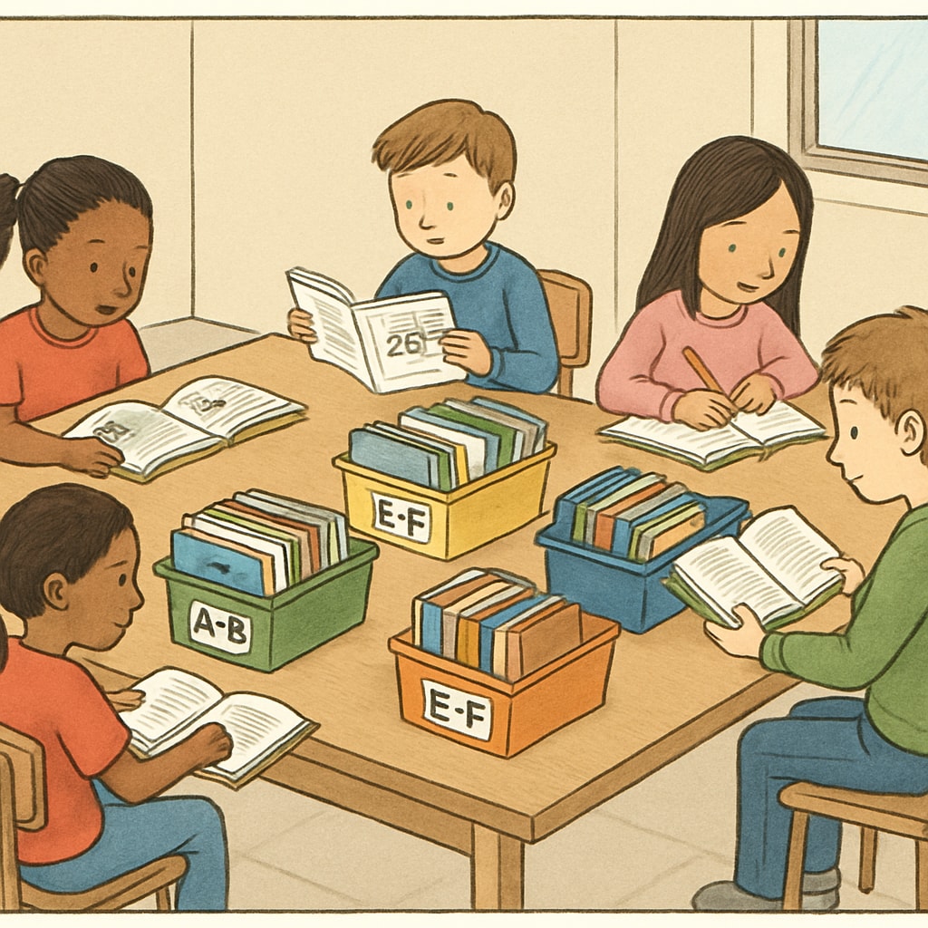 Tiered resource organization for balanced teaching