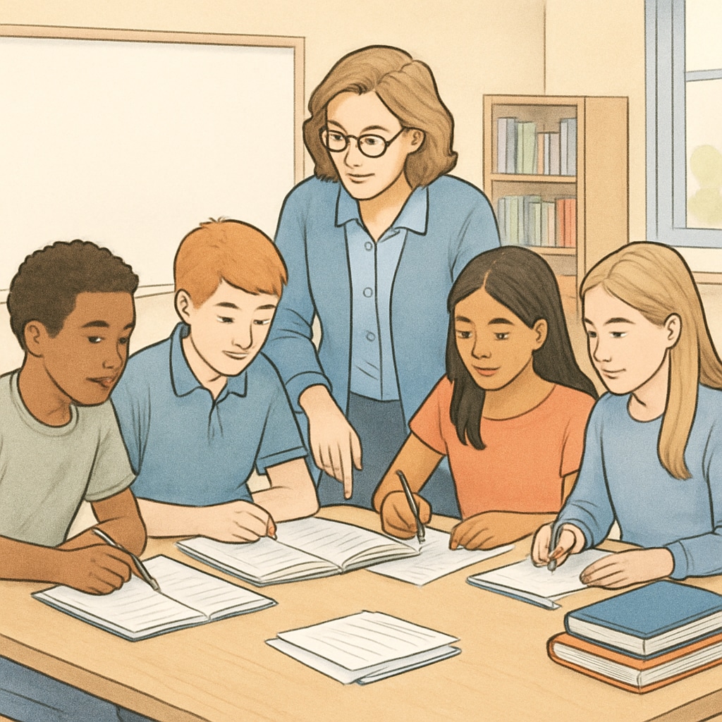 Inclusive classroom supporting special education transition
