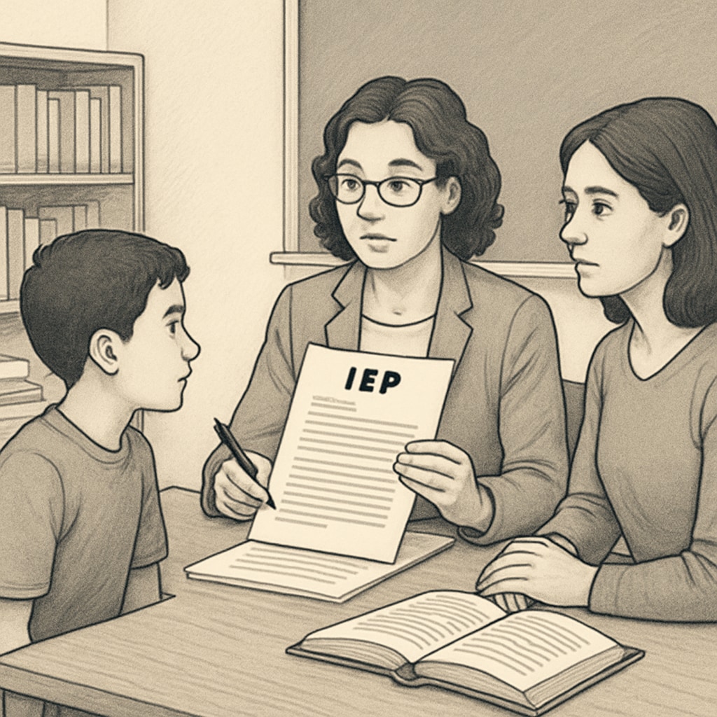 IEP meeting for school admission planning