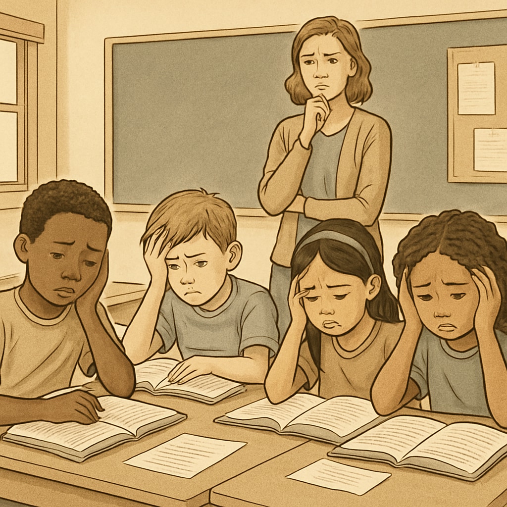 Students experiencing reading difficulties in classroom - school-to-prison pipeline risk