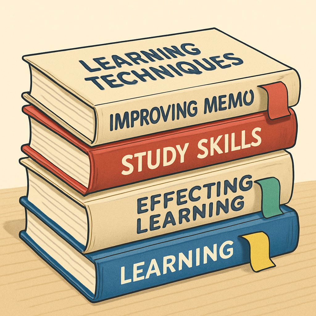 Books about learning methods and memory techniques