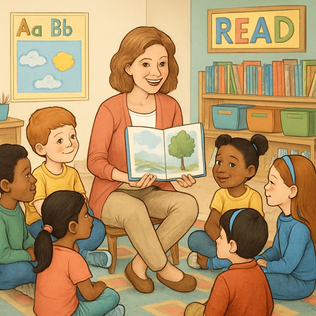 Whole language reading instruction in classroom setting