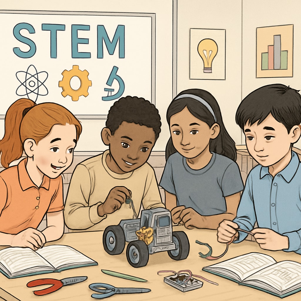 Students developing critical thinking through collaborative education