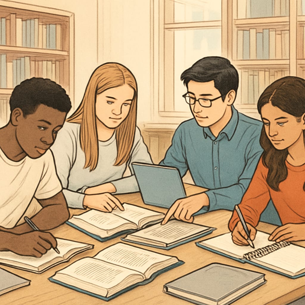 Learning community in action for post-class knowledge application