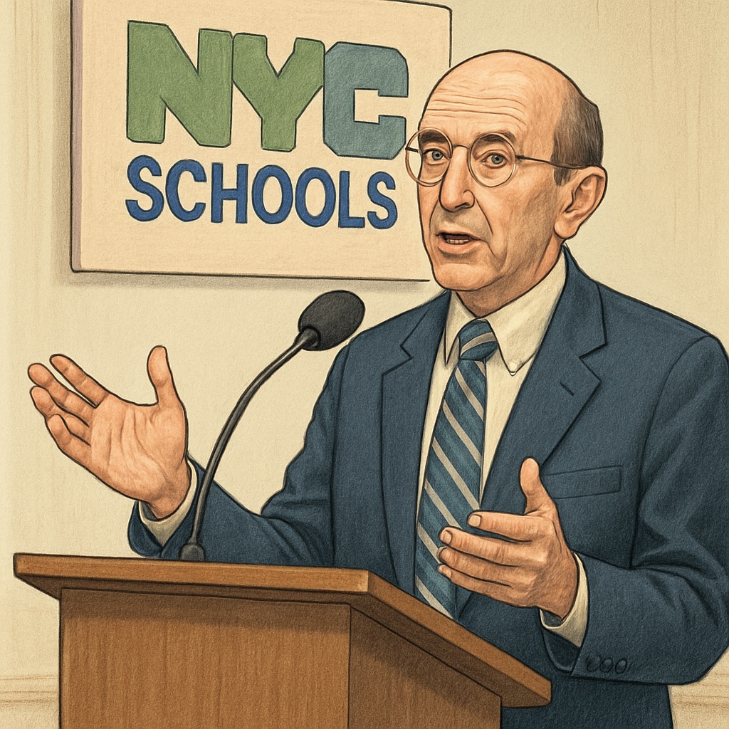 Former NYC Schools Chancellor Joel Klein discussing education policy
