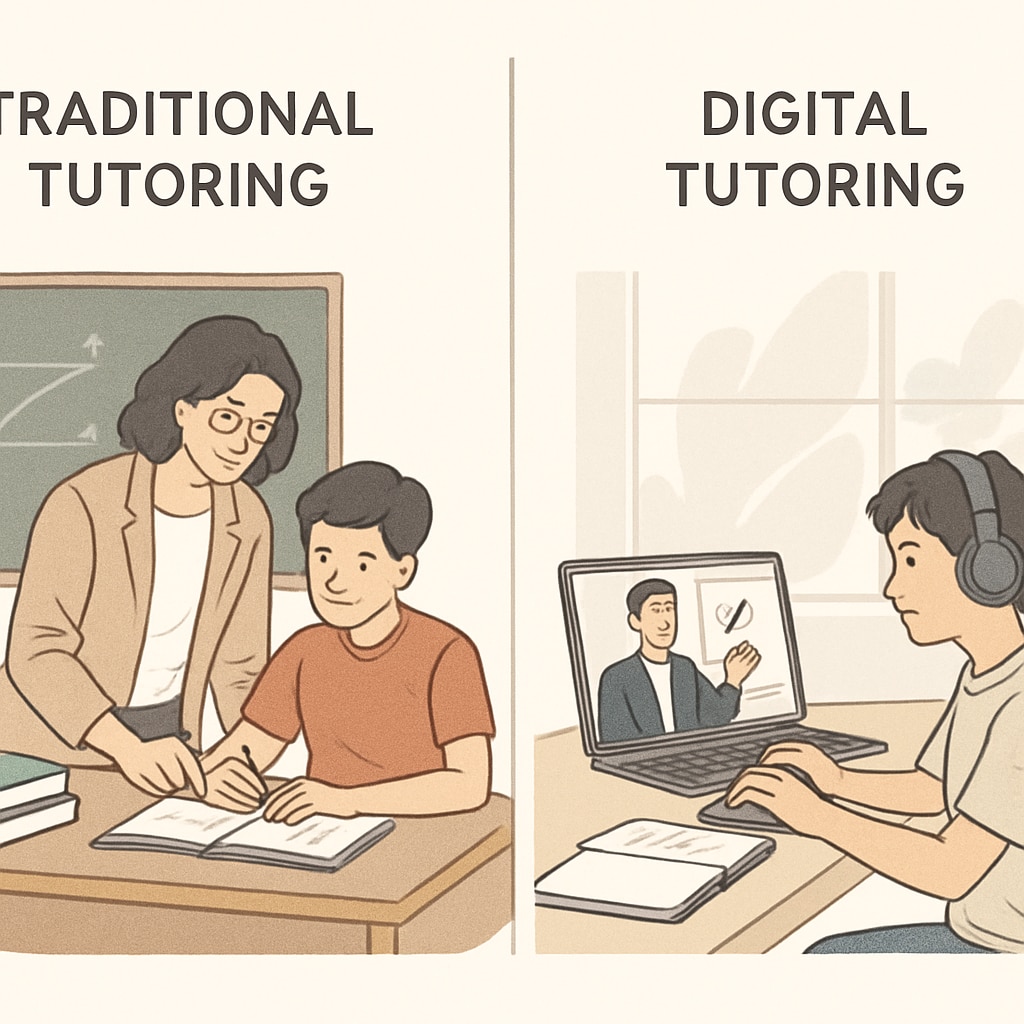 Online vs offline tutoring trust comparison in K-12 education