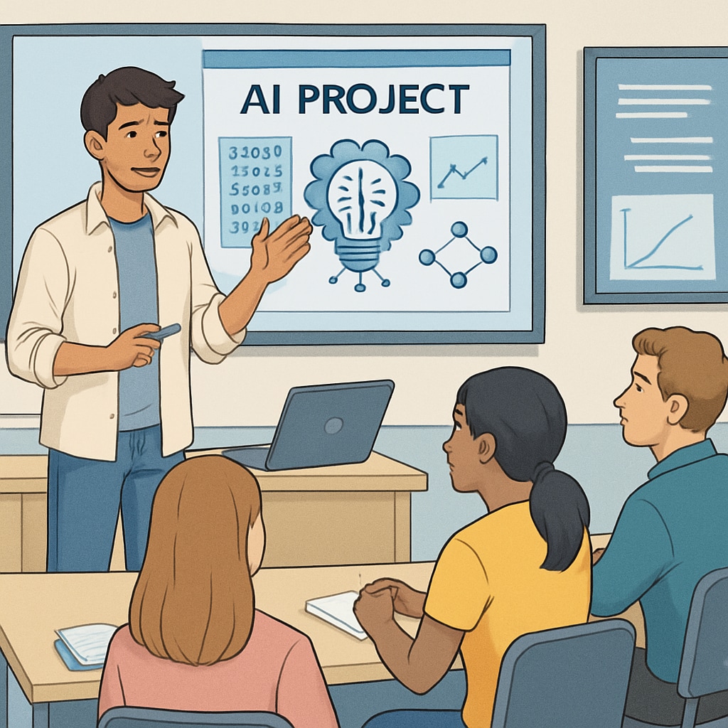 Undergraduate teaching demonstration of interactive AI learning outcomes