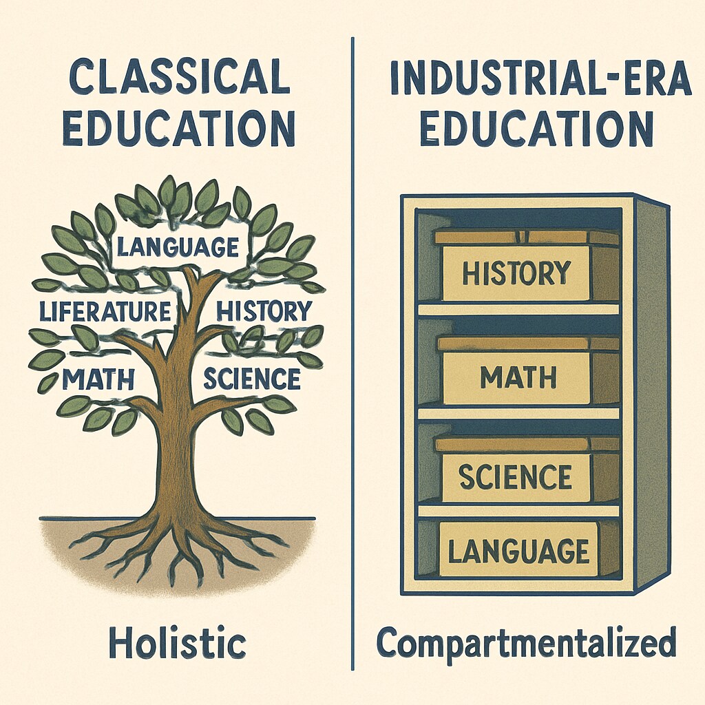 Educational models evolution infographic