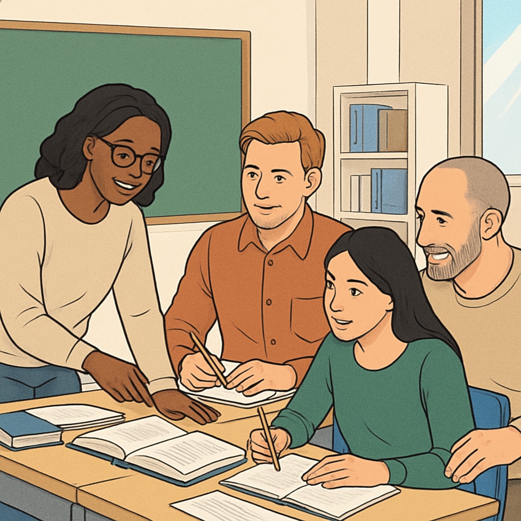 Continuing education for mature learners collaborative environment