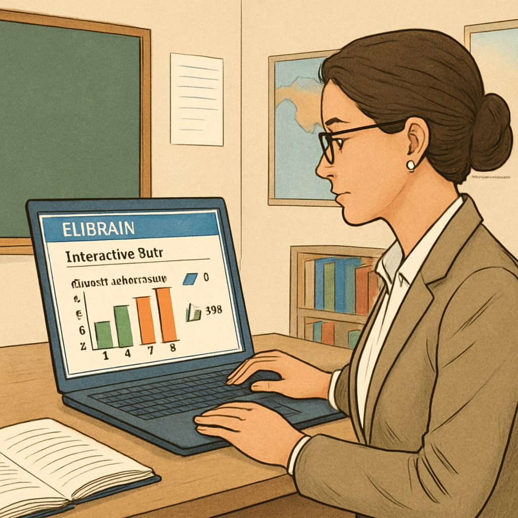 ELIBRAIN education tools dashboard user feedback example