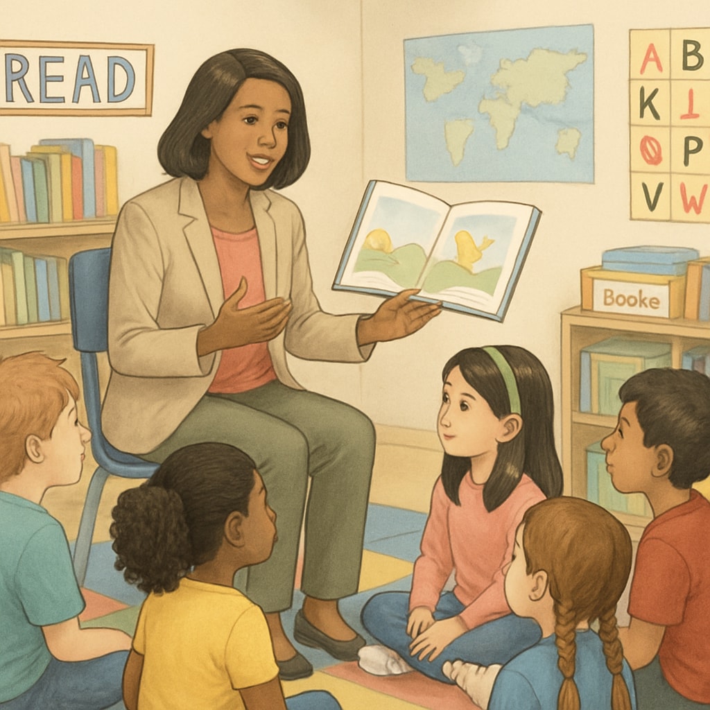 Classroom reading instruction for education and child development
