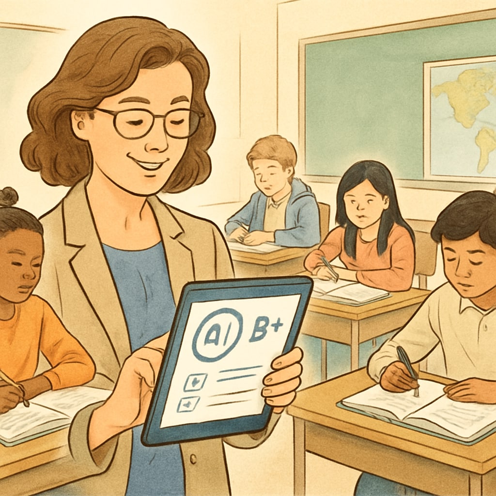 AI education tools for teacher time management in classroom setting
