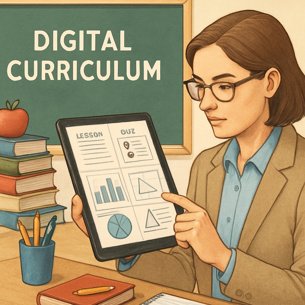 Curriculum development in education technology