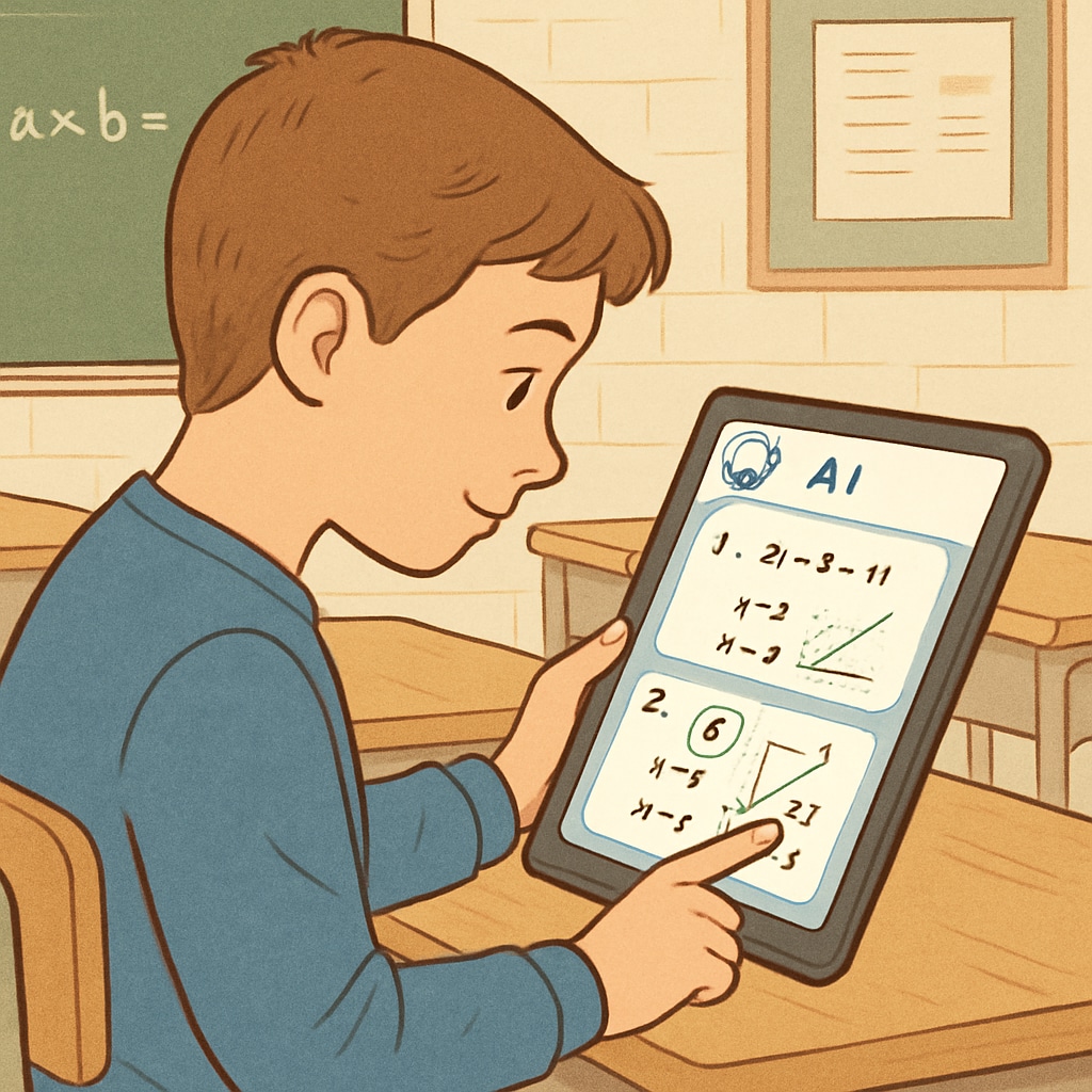 Student using AI subscription for academic assistance and GPA improvement
