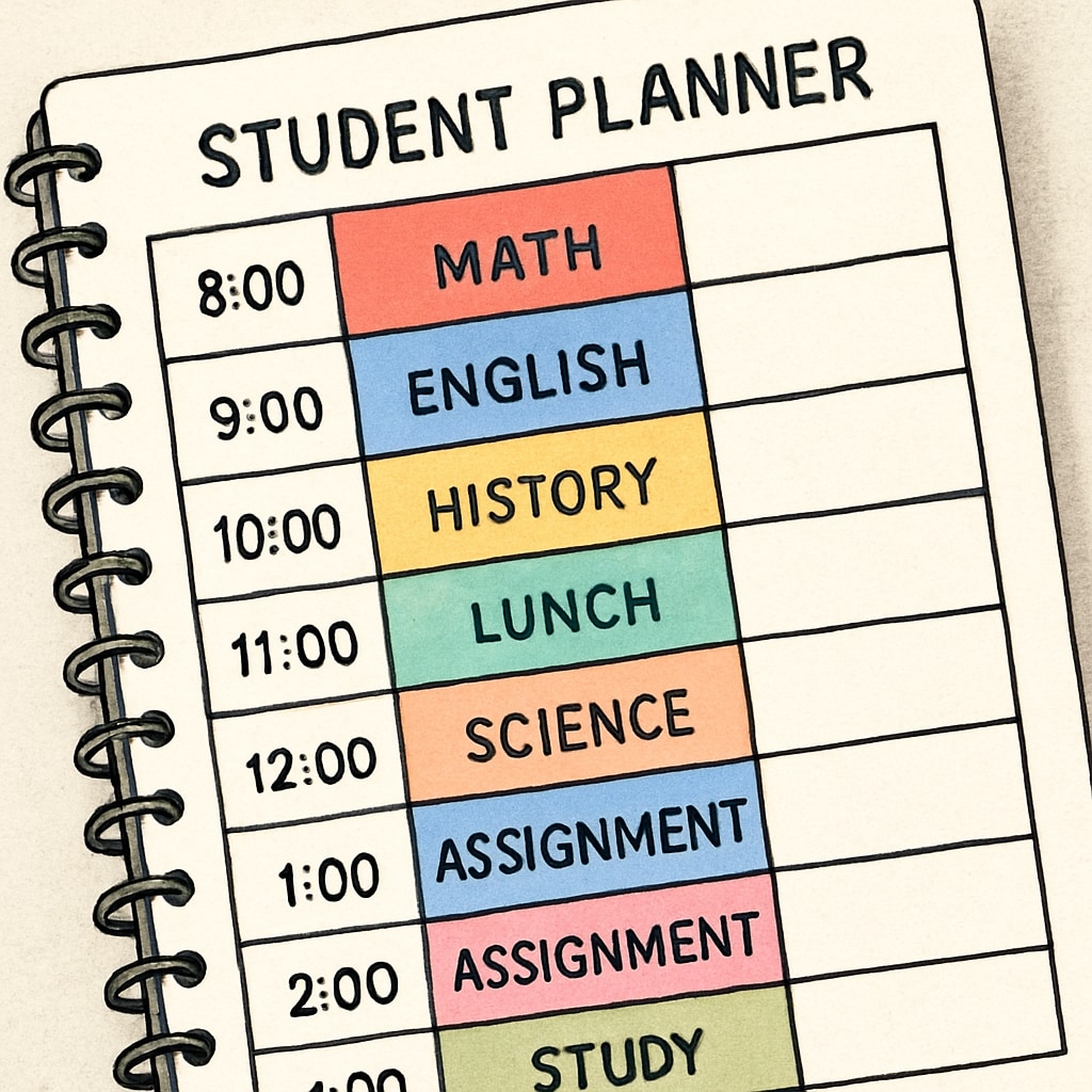 Time management skills in school curriculum