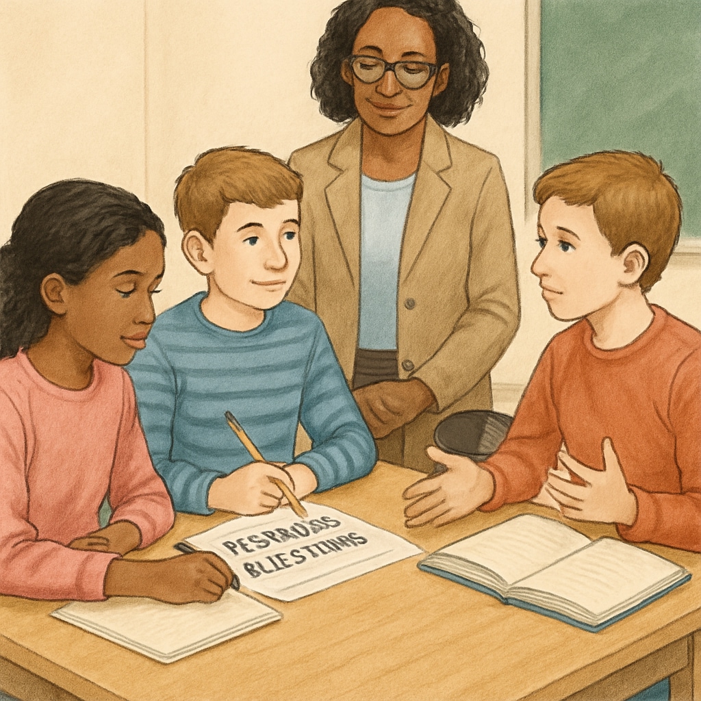 K12 students learning research question formulation methods