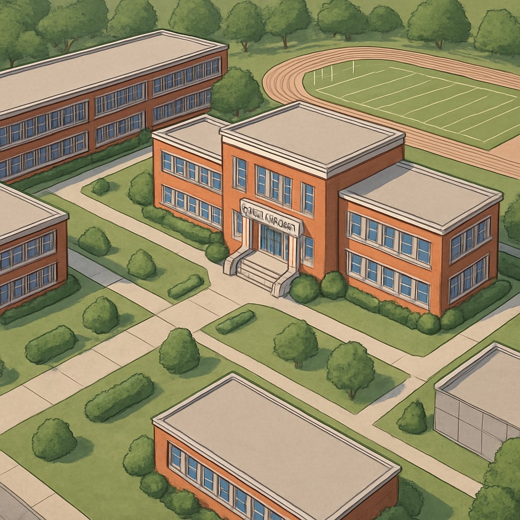 Top-ranked public school campus in California