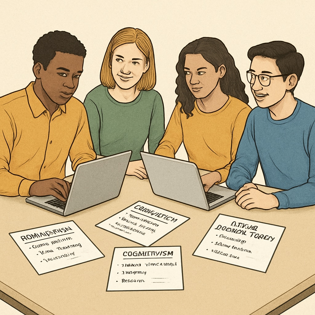Students combating learning fatigue through collaborative study