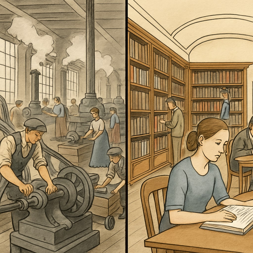 Industrial vs classical education comparison