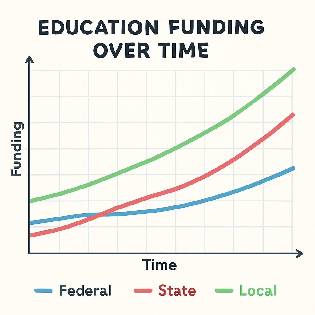 Education funding trends comparison 2015-2024