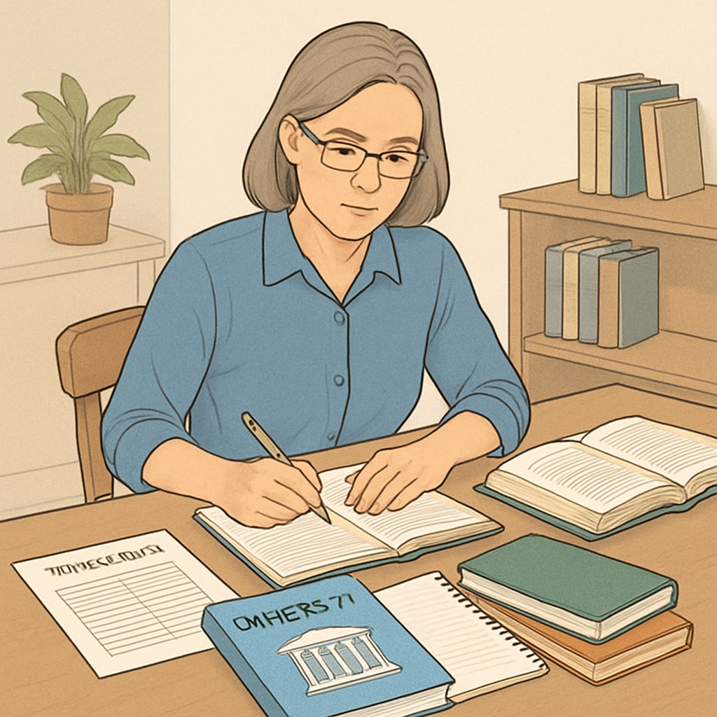 Adult learner evaluating degree completion and credit transfer options