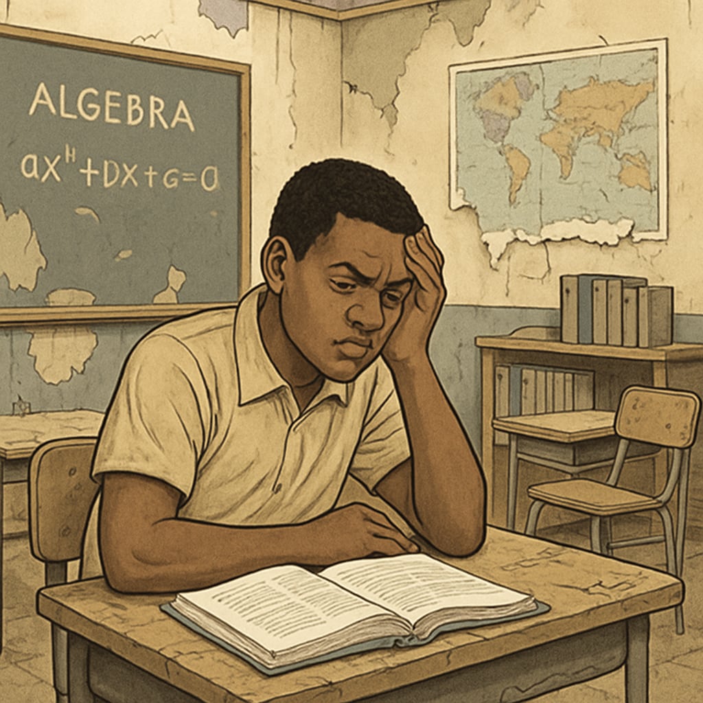 Suppressed academic potential in disadvantaged educational environments