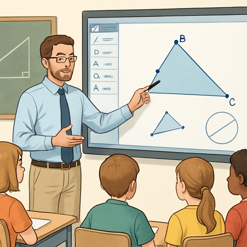 Digital geometry teaching tools in US high school