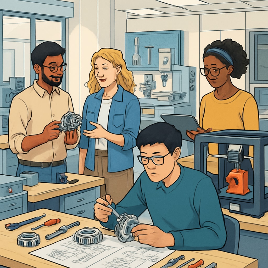 Global academic path for mechanical engineering students in university setting