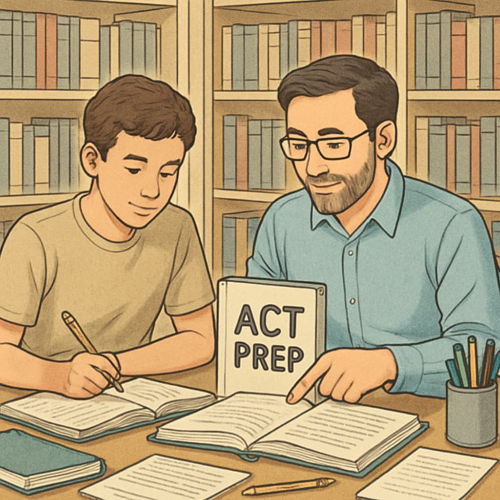 ACT test preparation for academically gifted students