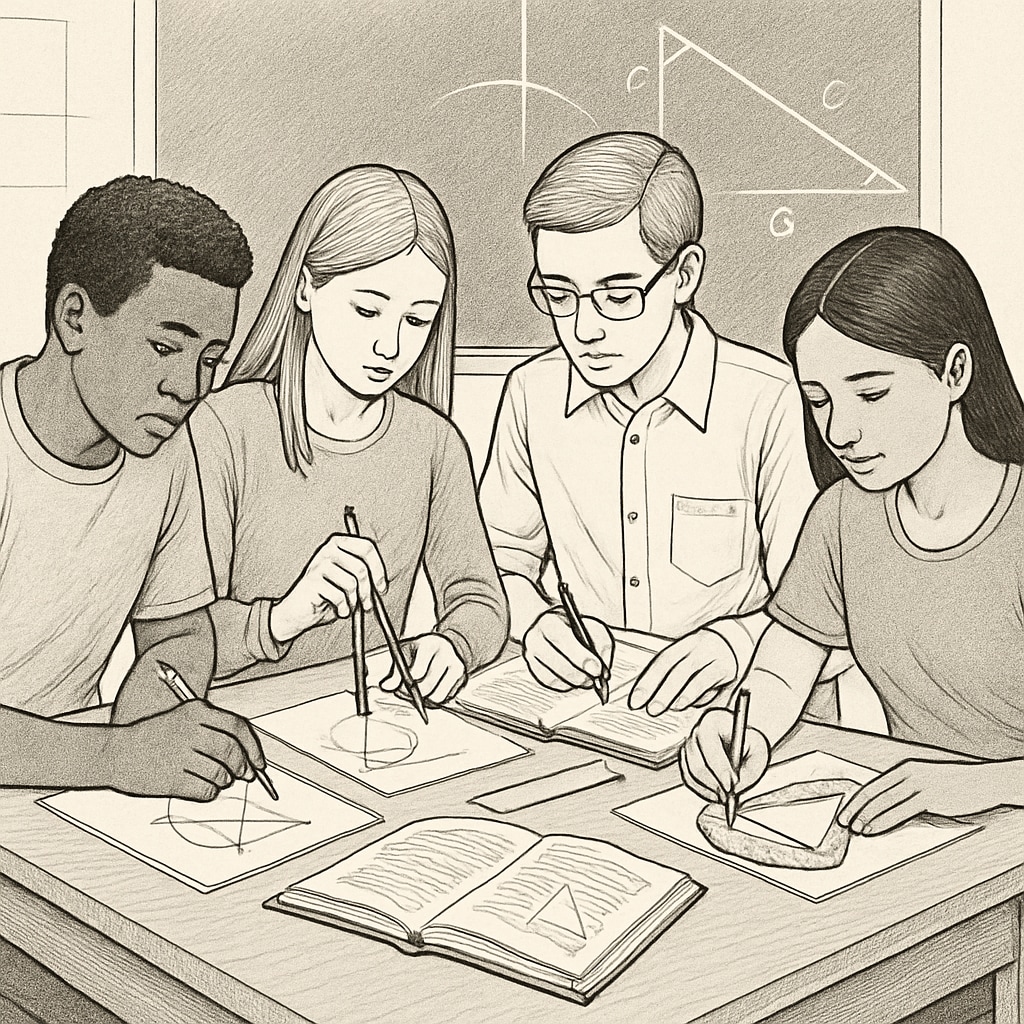 U.S. high school geometry education in classroom setting