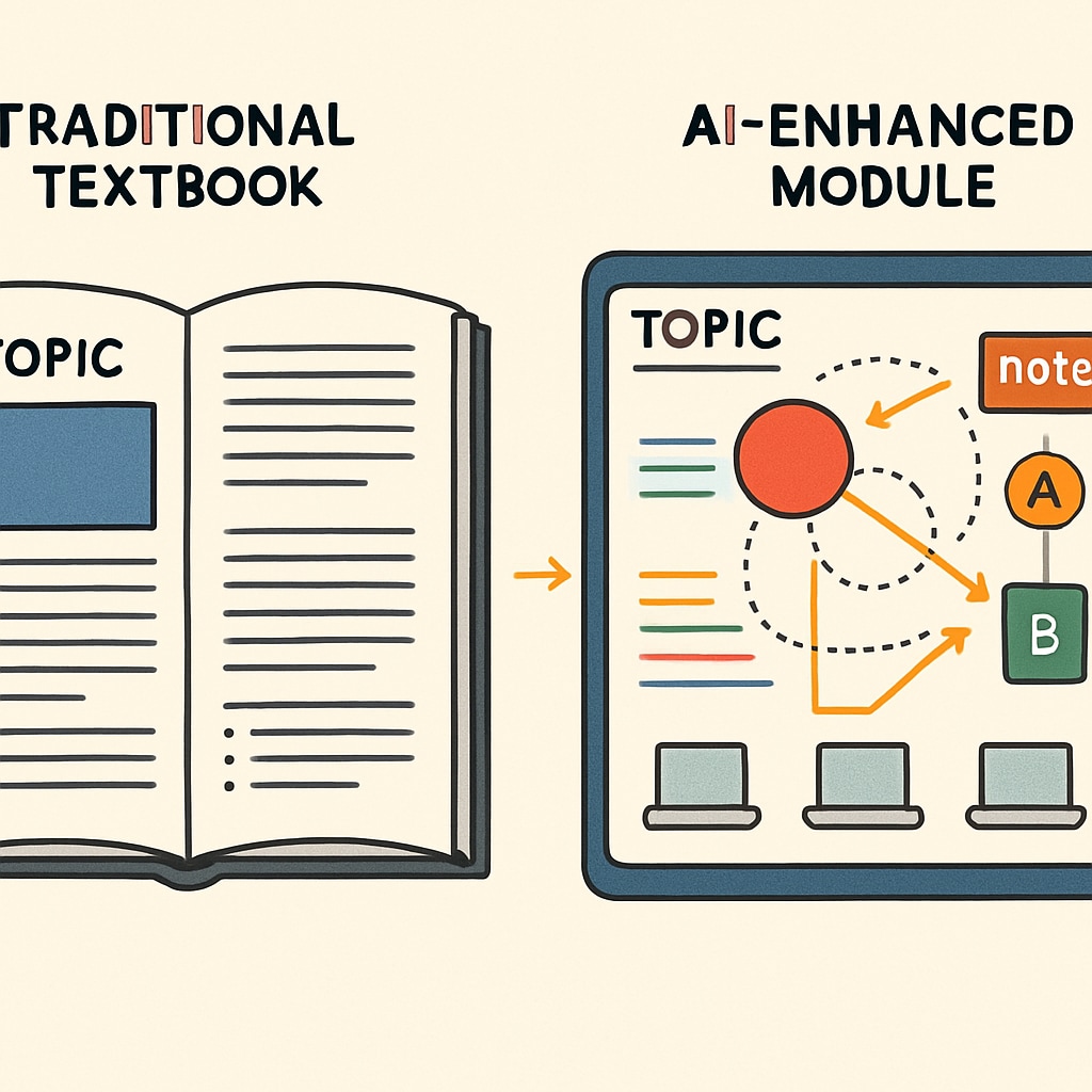 Visual learning tools versus traditional education materials for students