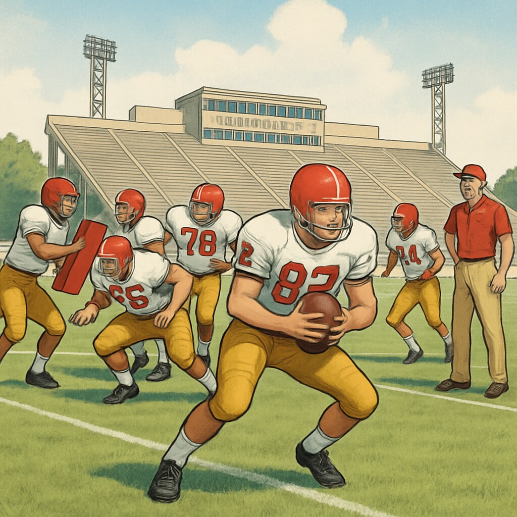 College football players practicing under NCAA academic eligibility rules