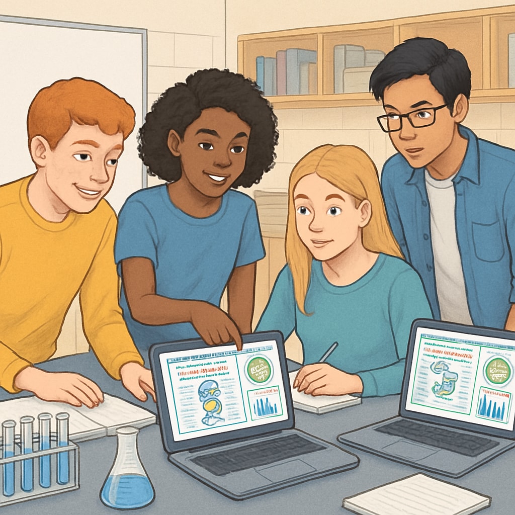 Students solving bioinformatics problems with programming tools