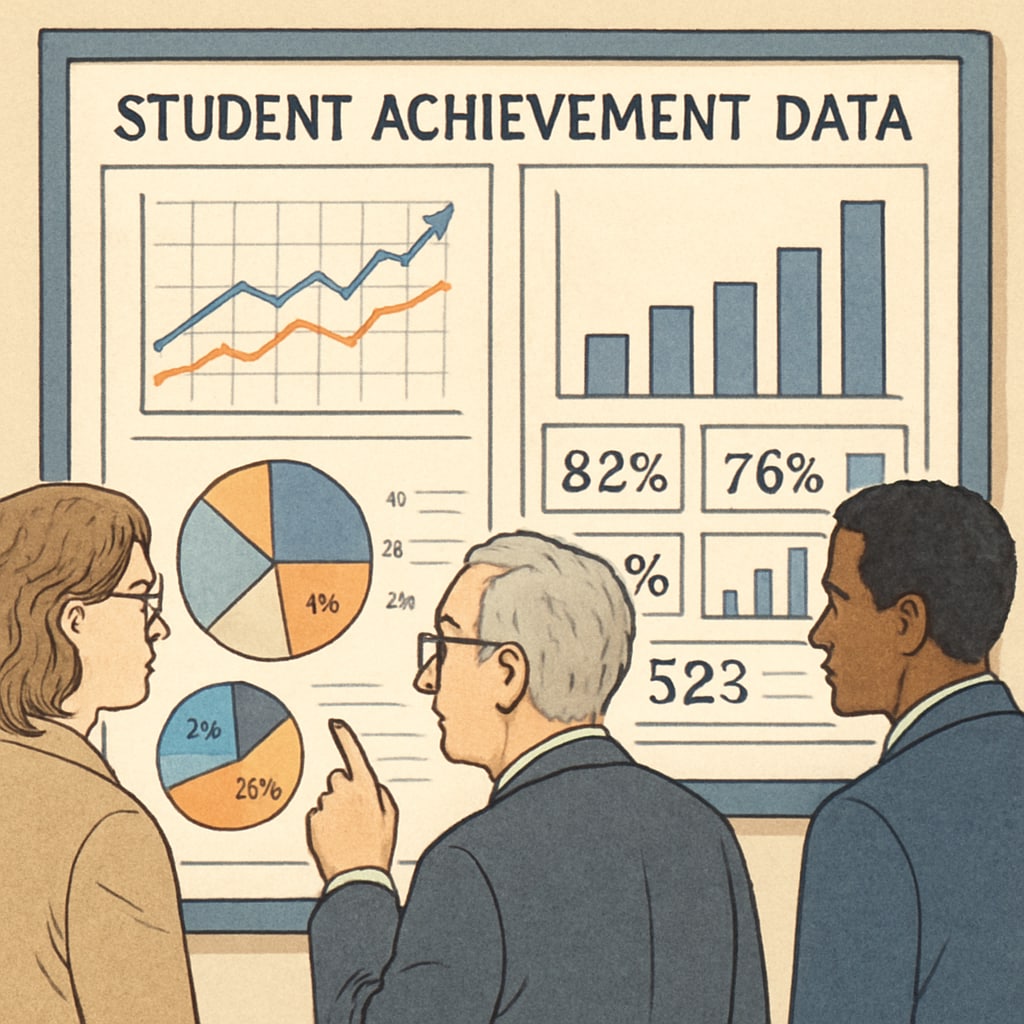 Data-driven decision making in school board governance
