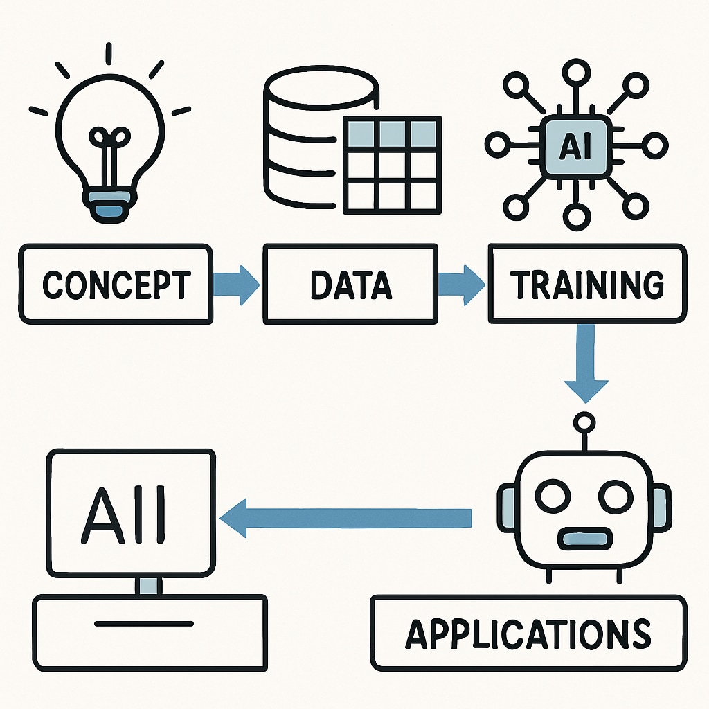 Learning progression in AI education projects