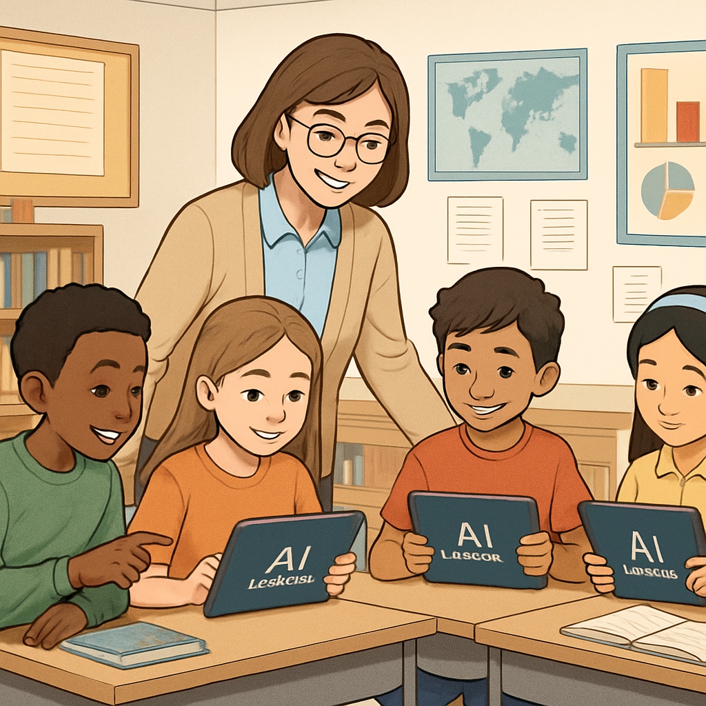 Students using classroom AI tools supported by White House initiative