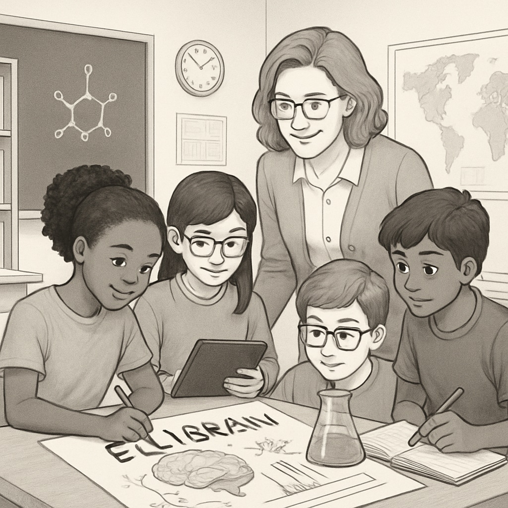 ELIBRAIN classroom implementation case study