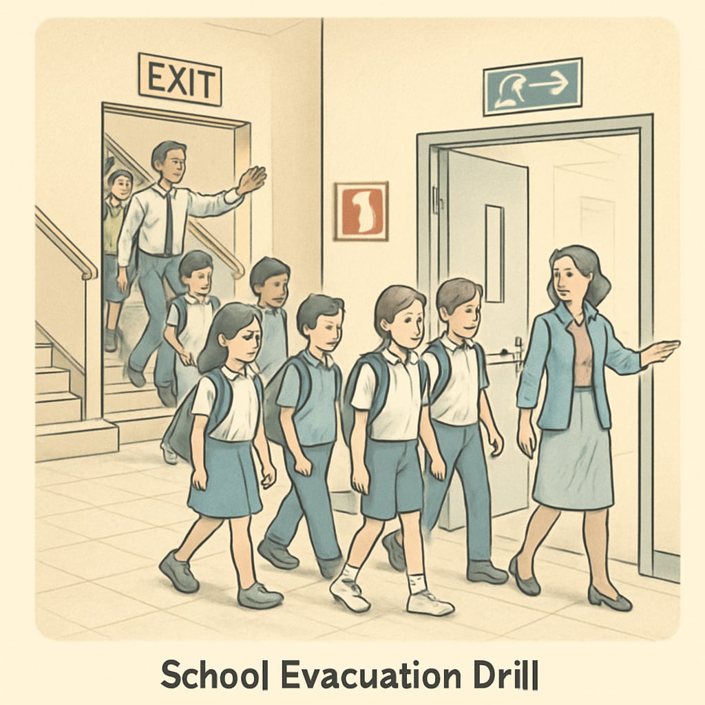 School emergency preparedness life skills demonstration