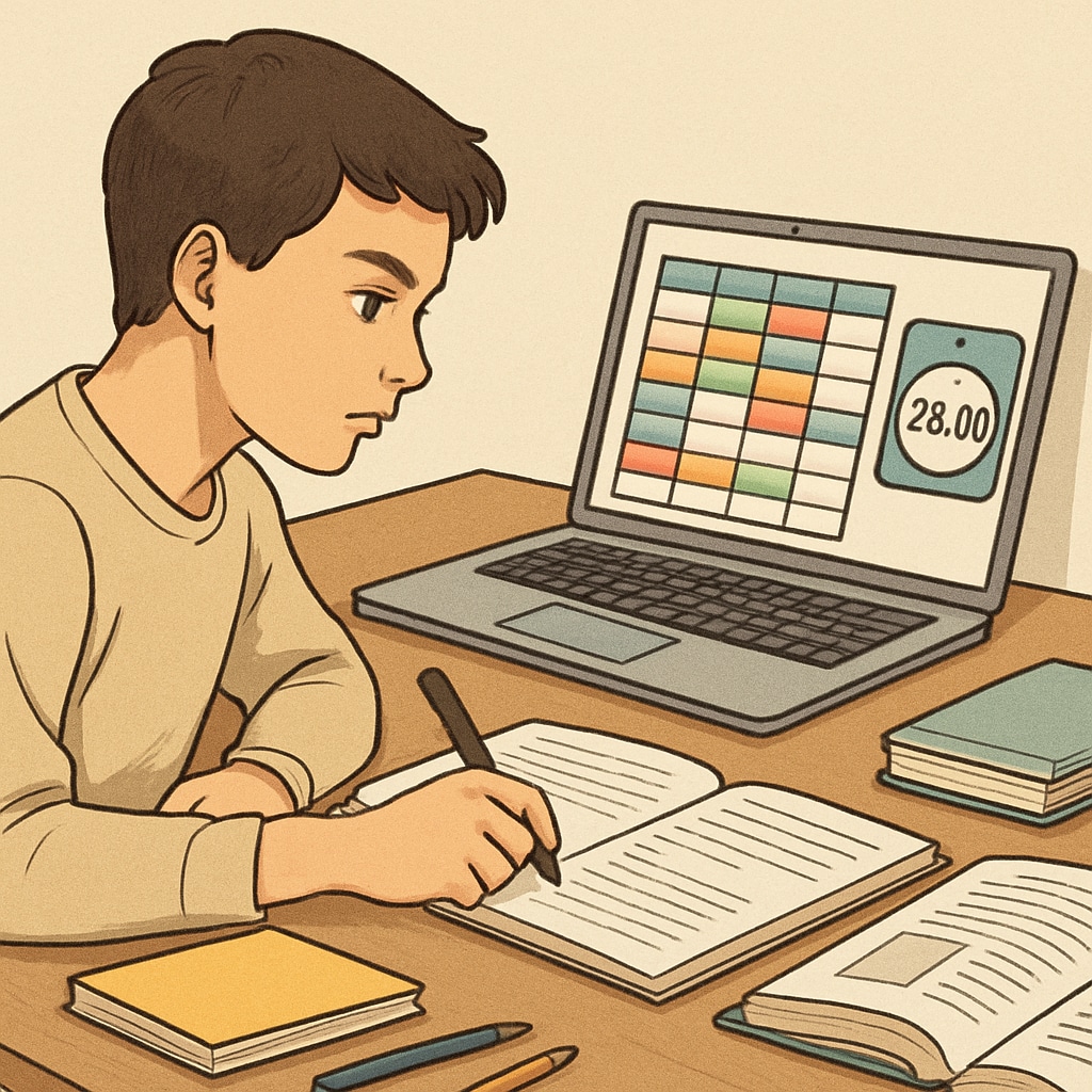 Student practicing self-motivation techniques for online learning