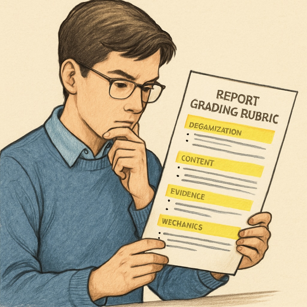 10th grade report writing rubric analysis for scoring higher