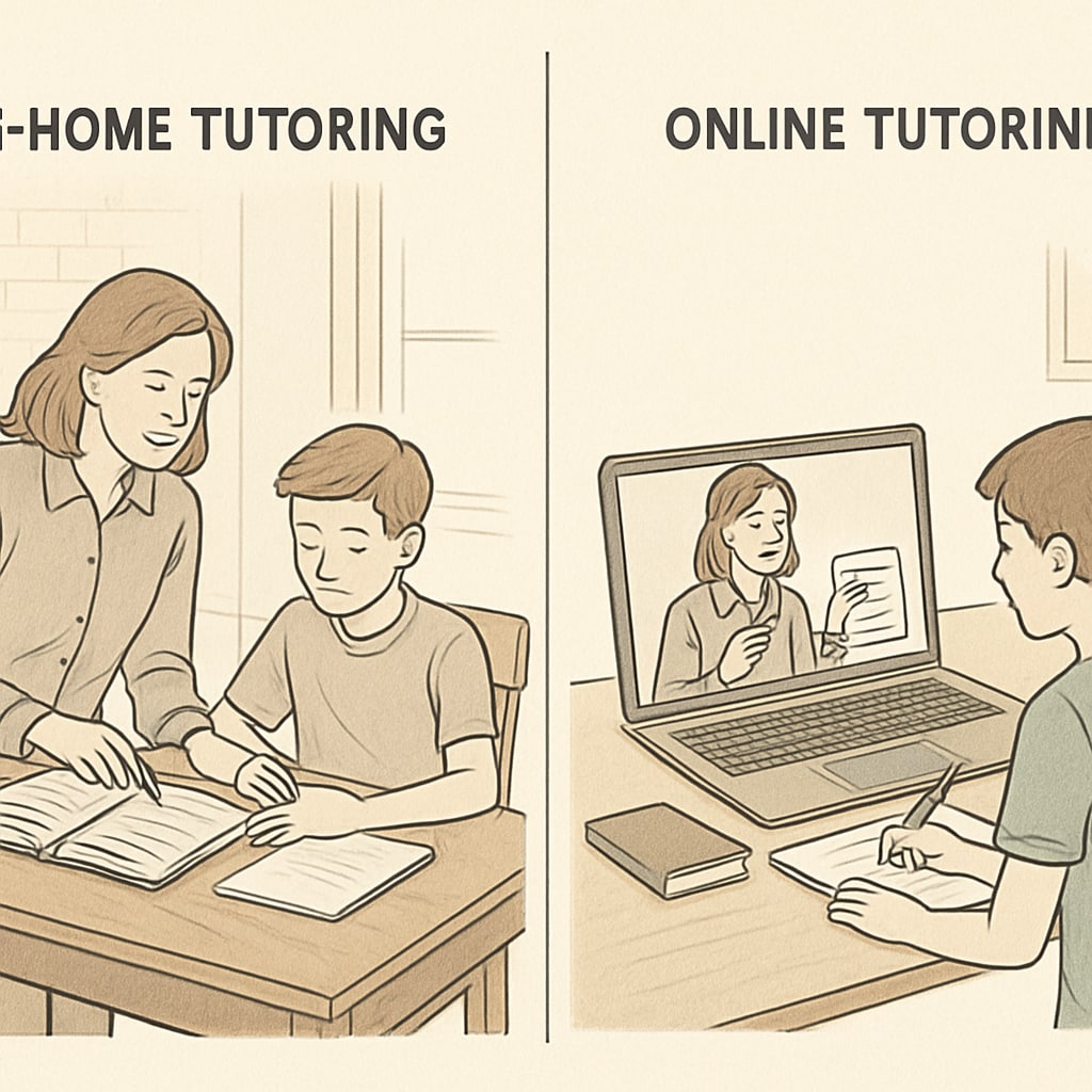 Online vs offline tutoring parent trust comparison