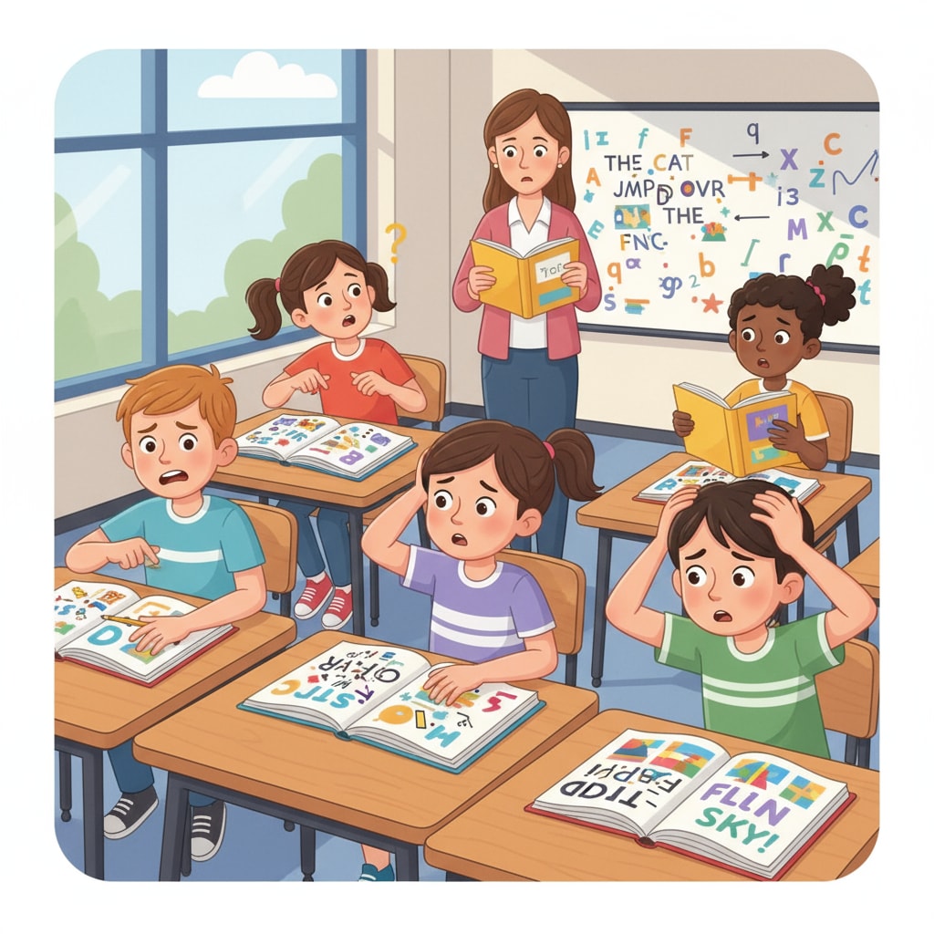 Students struggling with reading due to controversial teaching methods in relation to the school-to-prison pipeline and 
