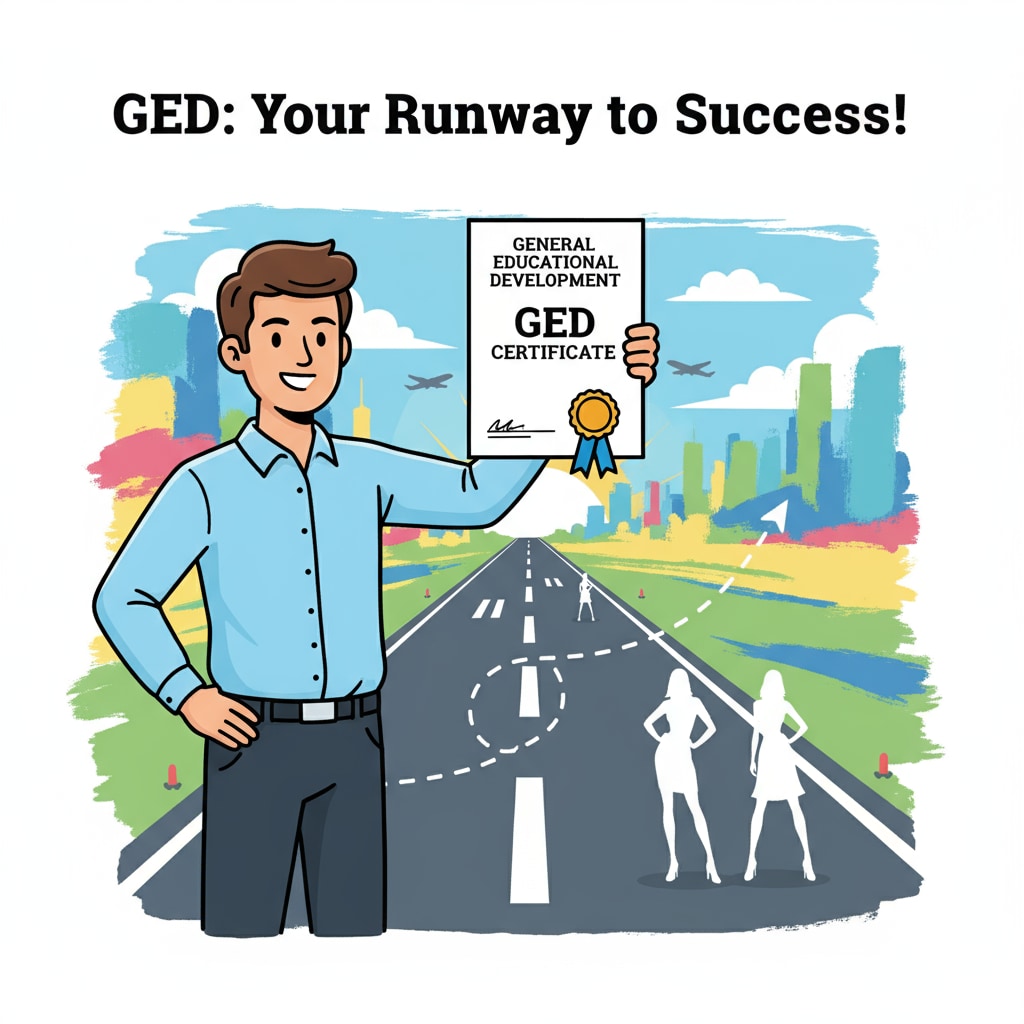 A young person with a GED certificate aspiring for a modeling career