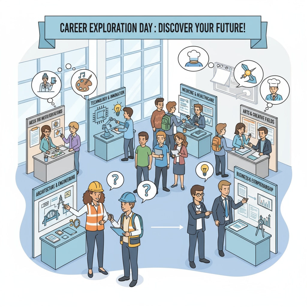 Students participating in career exploration to avoid academic dilemmas and boost learning motivation