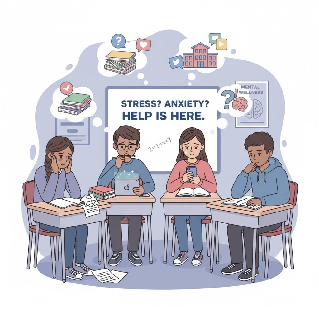 K12 students experiencing mental health issues due to family conflicts and lack of medical autonomy support