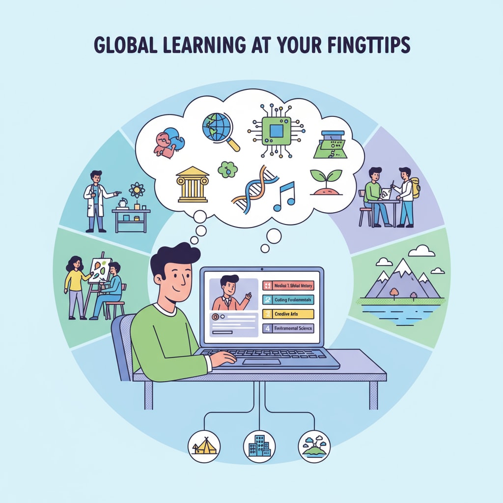 A person exploring educational opportunities with a strong yearning for learning, overcoming past educational regrets