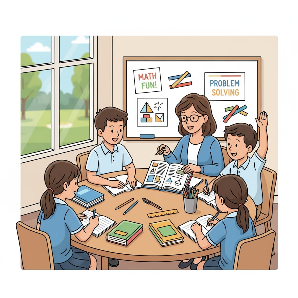 Students in an offline K12 tutoring class, highlighting the trust aspect in offline tutoring.