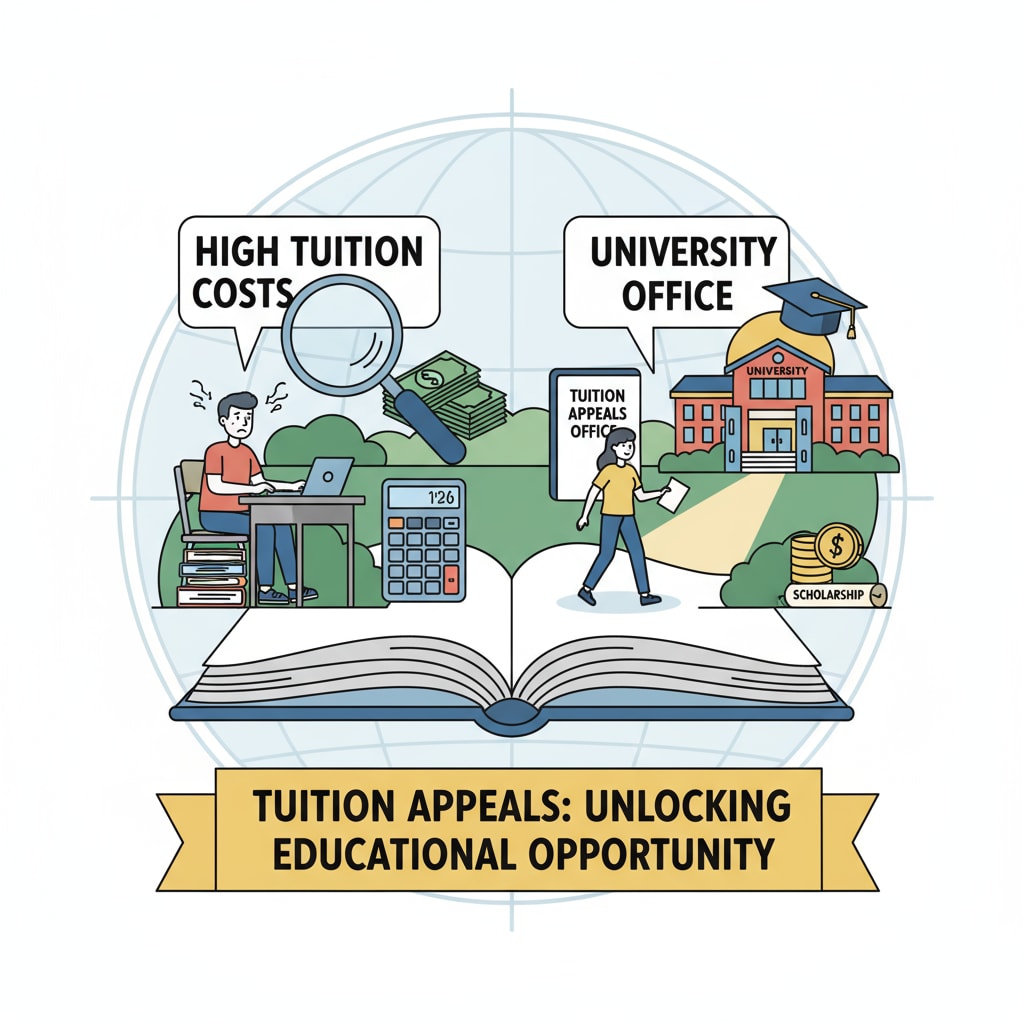 A student studying highlighting the importance of tuition appeals related to residency status and AB-540 form