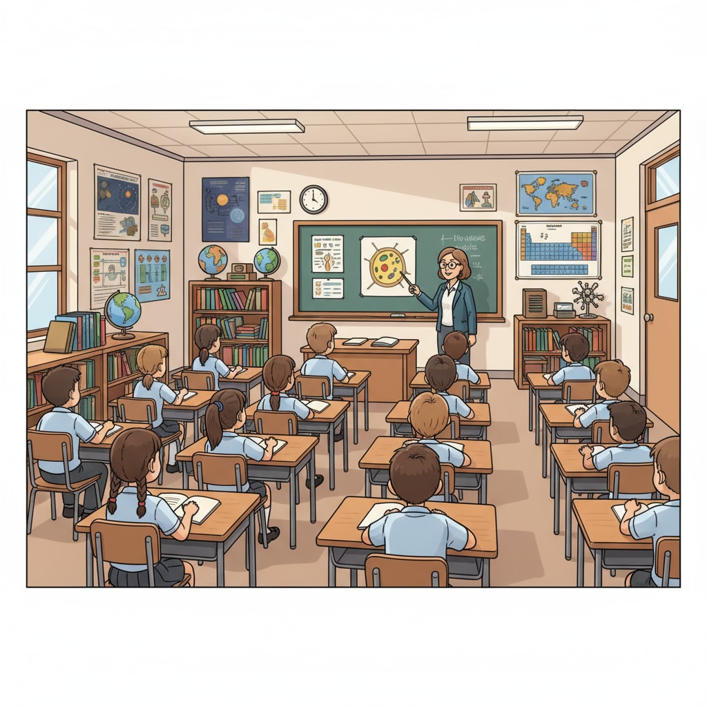 Lack of sex education in a school classroom for adolescents