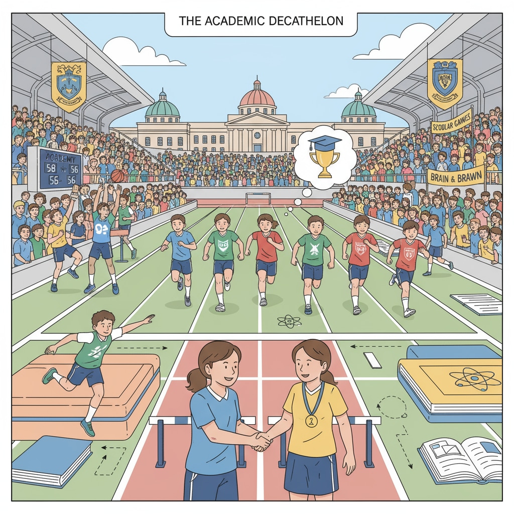 Students competing in sports event related to school choice, sports facilities, enrollment competition, and public and charter schools.